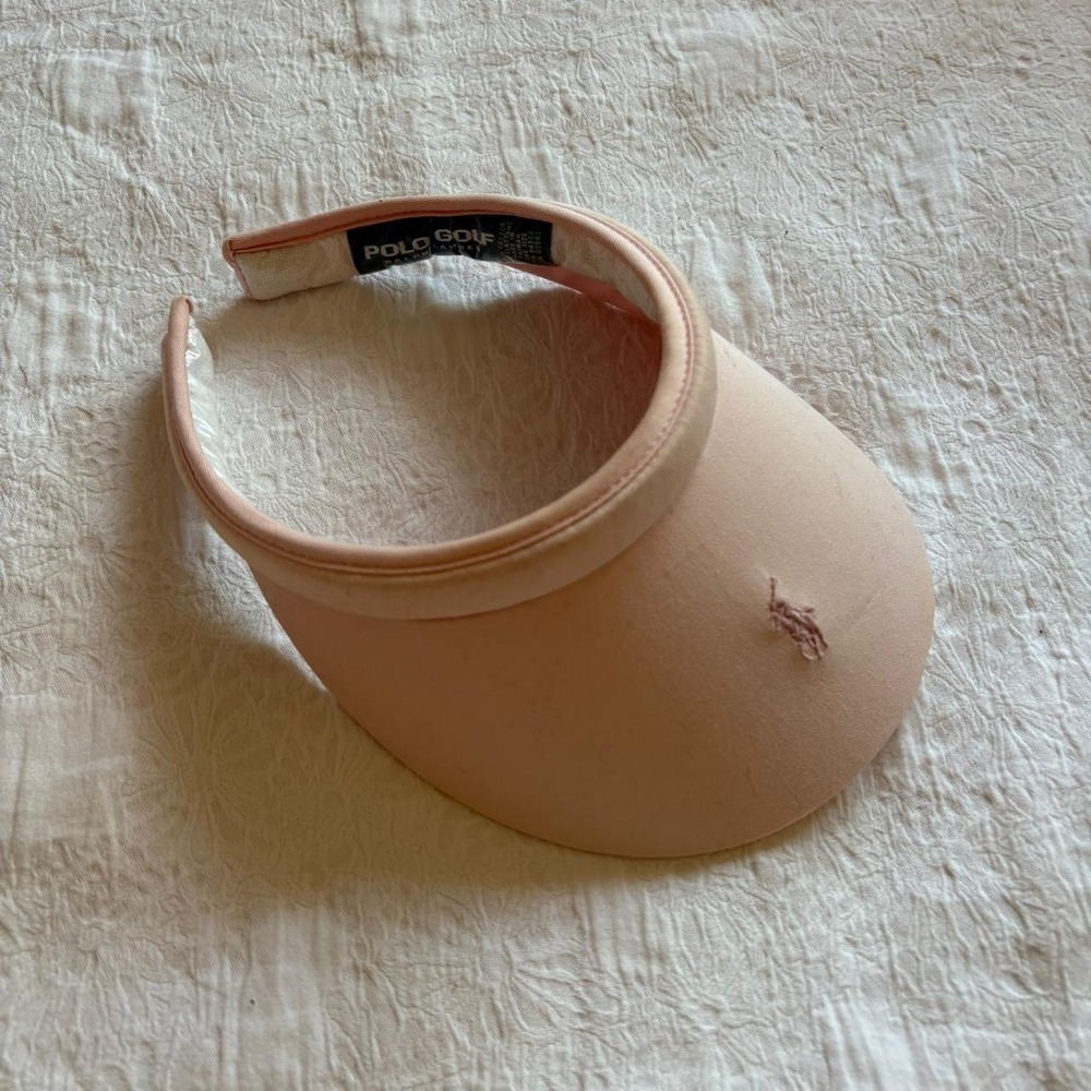 Rare Vintage Y2K Ralph Lauren pink visor